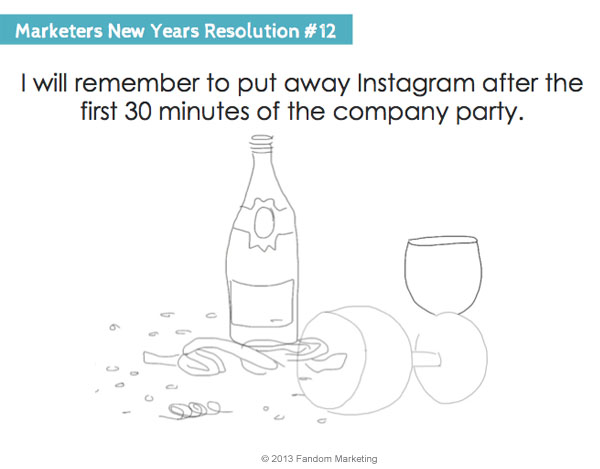 marketers new years resolution 12