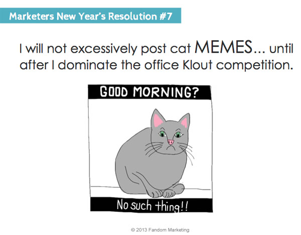 marketers new years resolution 7